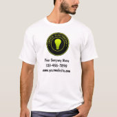 Vorlage für grüne Elektrologos Shirts (Vorderseite)