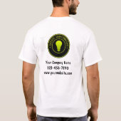 Vorlage für grüne Elektrologos Shirts (Rückseite)