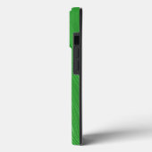 Vorlage für grüne Hintergrundtexte Case-Mate iPhone Hülle (Rückseite / Links)