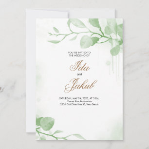 Vorlage für Grüne Hochzeit