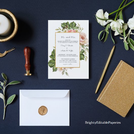 Vorlage für Grüne Hochzeit