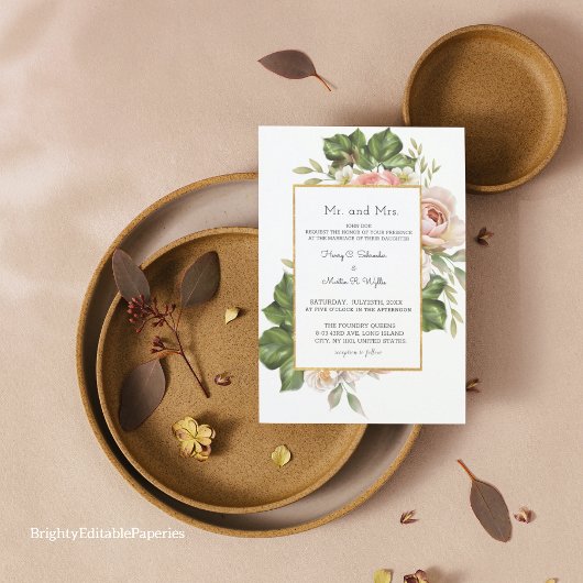 Vorlage für Grüne Hochzeit