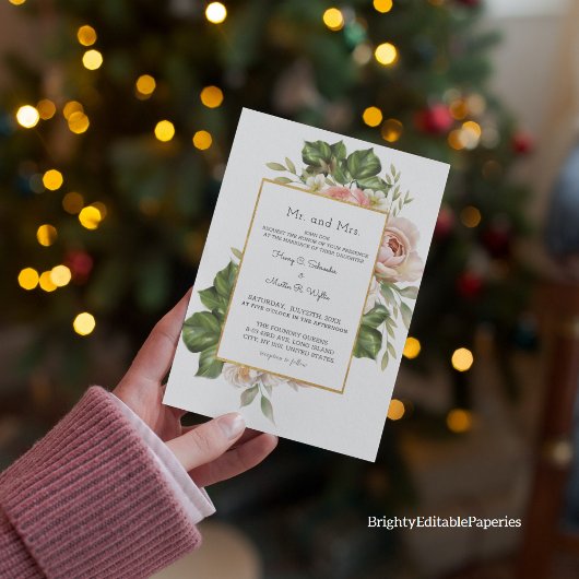 Vorlage für Grüne Hochzeit