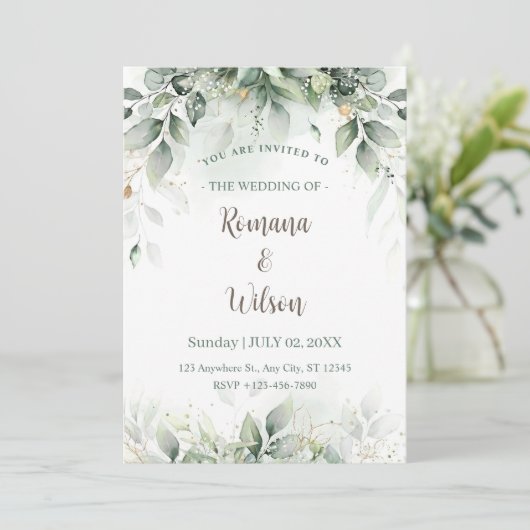 Vorlage für grüne Hochzeit, Grüne (Stehend Vorderseite)