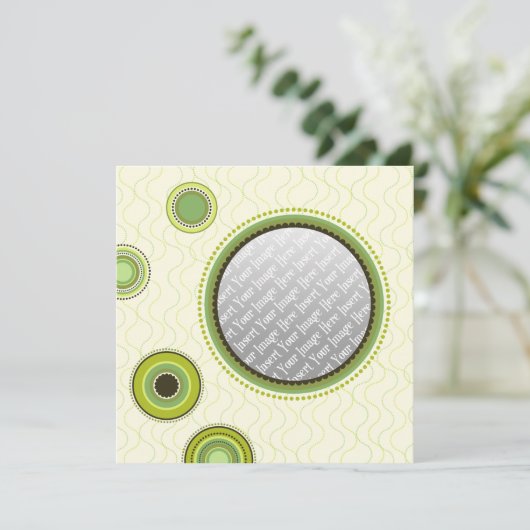 Vorlage für grüne Kreise (Stehend Vorderseite)