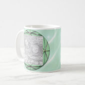 Vorlage für grüne Multifunktionsleisten-Tasse Kaffeetasse (Vorderseite Links)