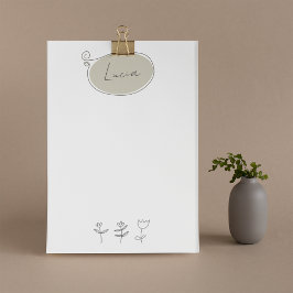 Vorlage für handgezeichnete Doodles Post-it®-Notiz Post-it Klebezettel