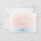 Vorlage für Handzettel für Seaside Sand (Rückseite)