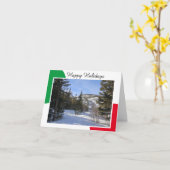 Vorlage für Happy Holidays Card (Gelbe Blume)