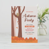 Vorlage für Herbst/Herbst-Party Flyer (Stehend Vorderseite)