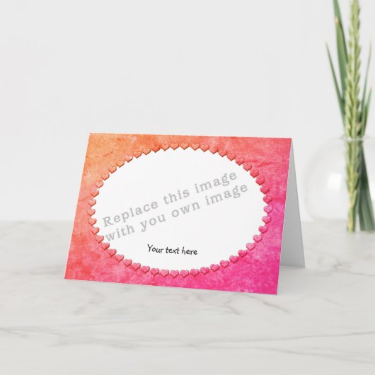 Vorlage für Herzrahmen (Vorderseite)