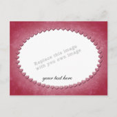 Vorlage für Herzrahmen Postkarte (Vorderseite)