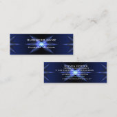 Vorlage für Hi Tech Futuristic Business Card Mini Visitenkarte (Vorne/Hinten)