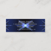 Vorlage für Hi Tech Futuristic Business Card Mini Visitenkarte (Rückseite)