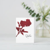 Vorlage für Hochzeiten von Platzkarten (Stehend Vorderseite)