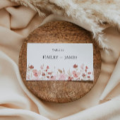 Vorlage für Hochzeiten von Rose-Platzkarten