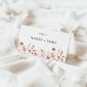 Vorlage für Hochzeiten von Rose-Platzkarten