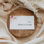 Vorlage für Hochzeiten von Wildblumen-Platzkarten