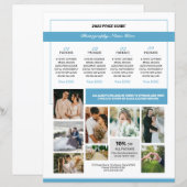 Vorlage für Hochzeitfotografie (Vorne/Hinten)