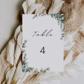 Vorlage für Hochzeitskarten für Grünpflanzen