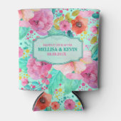 Vorlage für Hochzeitsszenarien für Blume der Wasse Dosenkühler (Vorderseite)