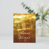 Vorlage für Hochzeitstabellen Postkarte (Stehend Vorderseite)