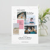 Vorlage für Holiday-FotoCollage (Stehend Vorderseite)