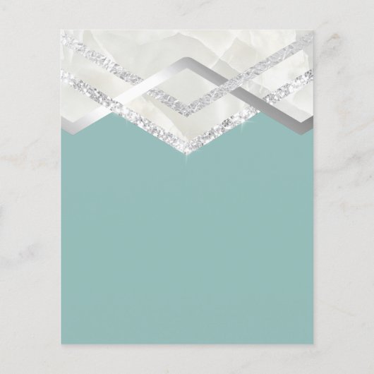 Vorlage für Hübsche Girl-Events oder Geschäftsproj Flyer (Hinten)