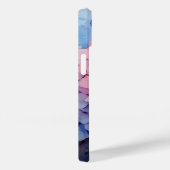 Vorlage für hübsche Lila Wasserfarben-Hydrangea Case-Mate iPhone Hülle (Rückseite / Rechts)