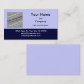 Vorlage für Ihr benutzerdefiniertes Logo am Geschä Visitenkarte (Vorne/Hinten)