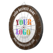 Vorlage für Ihr Firmenlogo - Benutzerdefiniertes T Dartscheibe (Vorderseite rechts)