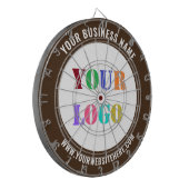 Vorlage für Ihr Firmenlogo - Benutzerdefiniertes T Dartscheibe (Vorderseite Links)