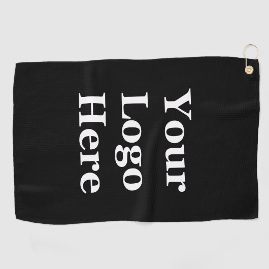 Vorlage für Ihr Firmenlogo Golfhandtuch (Horizontal)