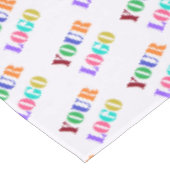 Vorlage für Ihr Logo oder Foto Tischdecke (Schrägansicht)