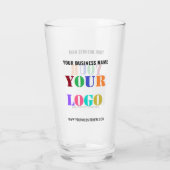 Vorlage für Ihre Logotexte Werbegestaltung Glas (Rückseite)