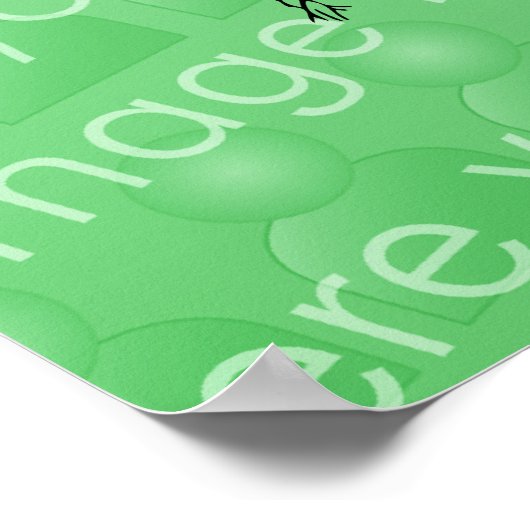 Vorlage für intelligentes Poster (Ecke)