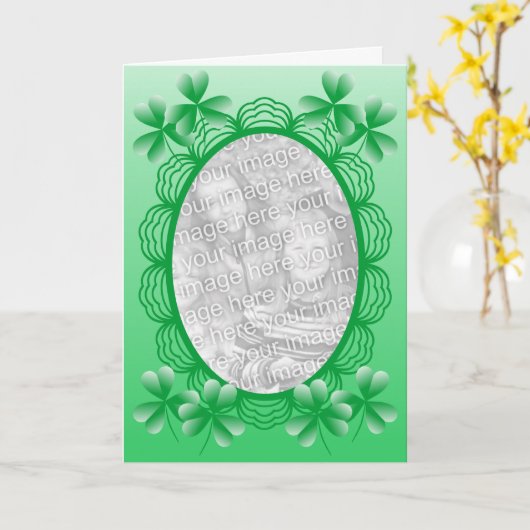 Vorlage für irisches Foto (Gelbe Blume)