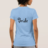 Vorlage für Junggeselinnen-Abschied-T - Shirt (Rückseite)