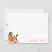 Vorlage für Kalligrafie-Skriptnamen Wasserfarben-R (Vorderseite)