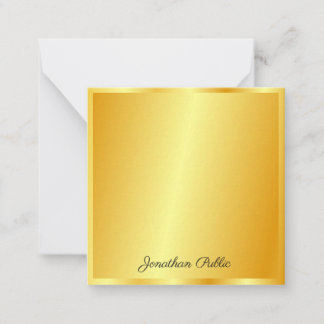 Vorlage für kalligrafische Skriptnamen Trendy Gold