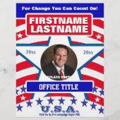 Vorlage für Kampagnen-Flyer Flyer (Vorne)