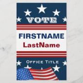 Vorlage für Kampagnen-Flyer Flyer (Vorne)