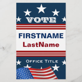 Vorlage für Kampagnen-Flyer Flyer