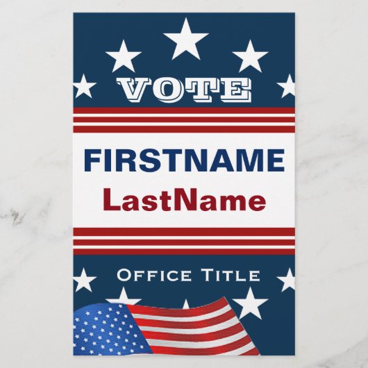 Vorlage für Kampagnen-Flyer Flyer (Vorne)