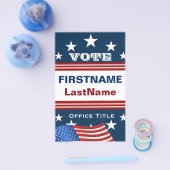 Vorlage für Kampagnen-Flyer Flyer (Einzeln)