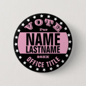 Vorlage für Kampagnenvorlage Button (Vorderseite)