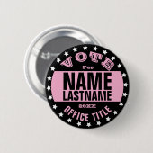 Vorlage für Kampagnenvorlage Button (Vorne & Hinten)