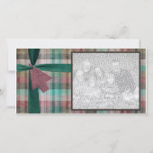 Vorlage für karierte Feiertage (Vorderseite)