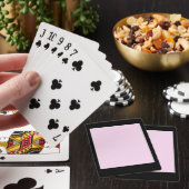 Vorlage für Karten mit schwarzem Poker Spielkarten (In Situ)