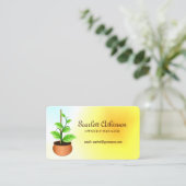 Vorlage für Kinderzimmer-Visitenkarten mit abgerun Visitenkarte (Stehend Vorderseite)